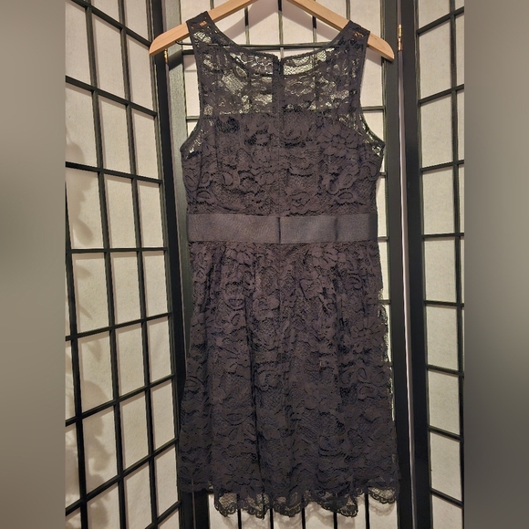 BB Dakota Black Lace Dress Size 8‎ - Picture 2 of 5